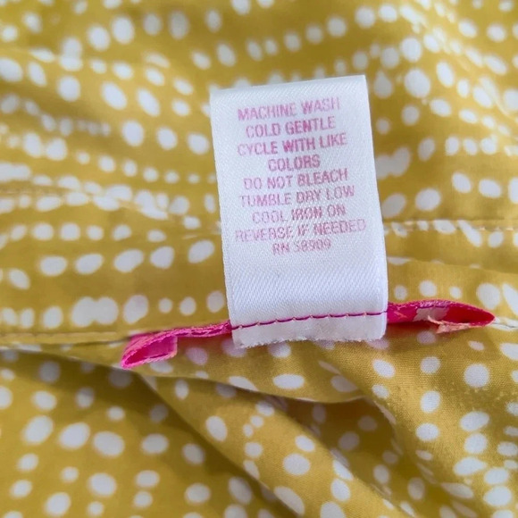 Yellow Buttons Down Blouses - Picture 5 of 10